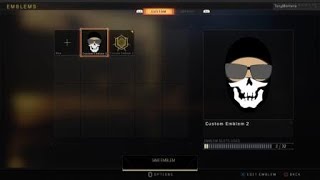 Black Ops 4 Mw2 Ghost ' Simon Riley ' Emblem Tutorial