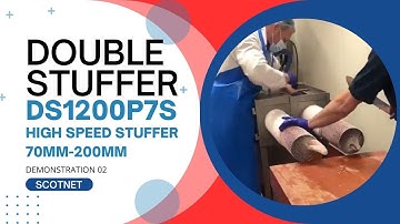 Scotnet DS1200P7s Double Stuffer in operation