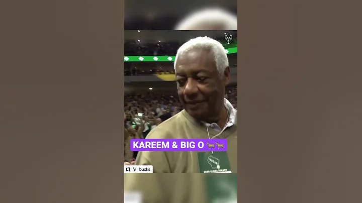 Kareem Abdul-Jabbar and Oscar Robertson Get Standing Ovation At Game 4 #Shorts - DayDayNews