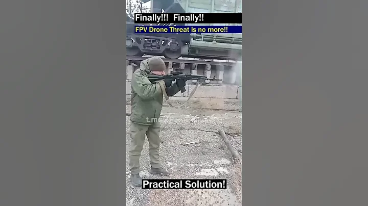 Russian Soldiers Brilliant & Simple Solution to Counter Drones