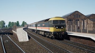 TSW3 | ICS Class 47 Darts Through Ditton Station Onwards To Runcorn