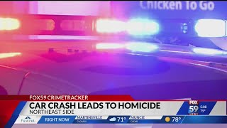 Court records claim a fender bender led to a murder outside a gas station on Indy’s northeast side
