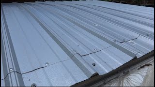 Putting Roofing tin on a camper top