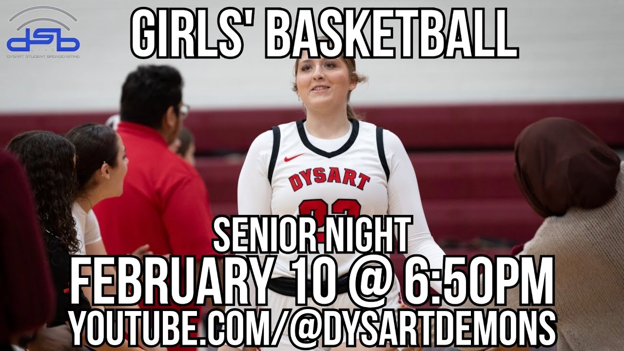 February 10: Girls' Basketball Senior Night