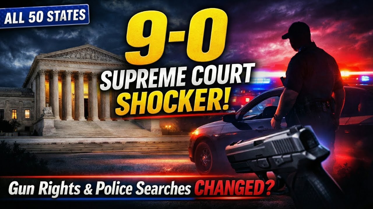 Верховный суд вынес единогласное решение 9-0, изменив ход борьбы за Вторую и Четвертую поправки!
