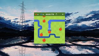 Google Snake Game - Multi Mode (Fast) 25 Apples Infinity 5 apples Small in 5.791 by Poisson