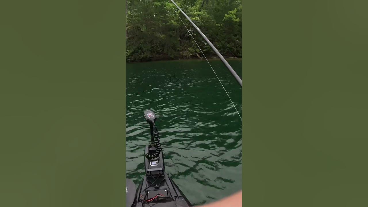 Thunderstorm YES Lightning NO catchandrelease fishing fish fishermanlife kayakfishing