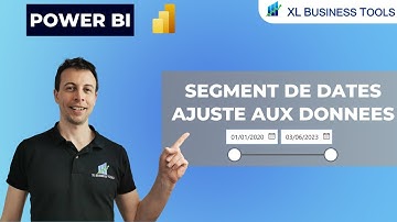 Comment afficher uniquement les dates disponibles dans un SEGMENT de DATES dans Power BI