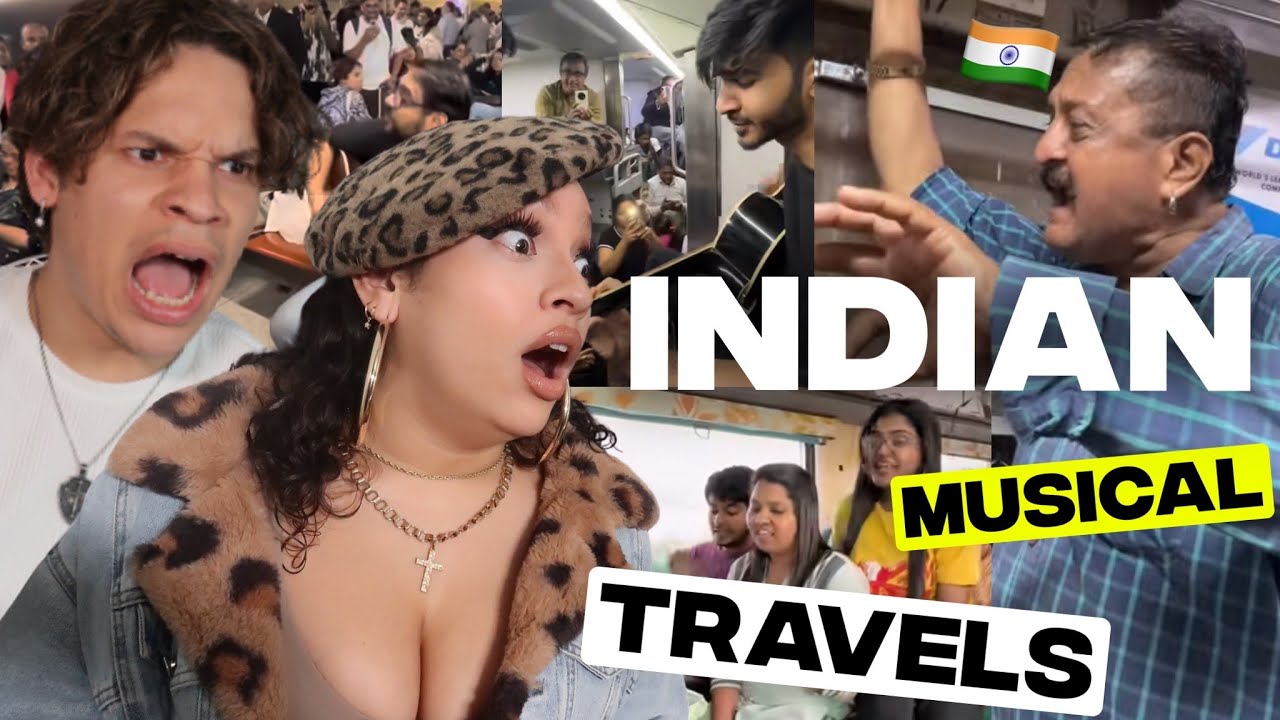 Indian Trains are actually a BOLLYWOOD MOVIE! Latinos react to AMAZING Indian TRAIN Performances!