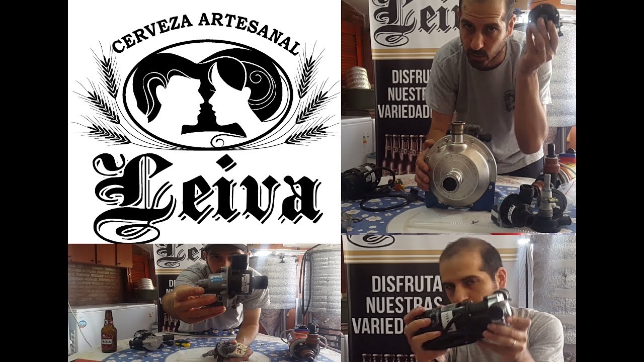 Bombas para fabricacion de cerveza artesanal - CERVEZA LEIVA - Video 18
