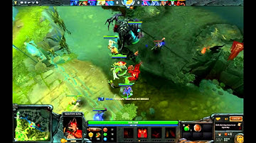 DotA 2 - Roshan charmed by Chen