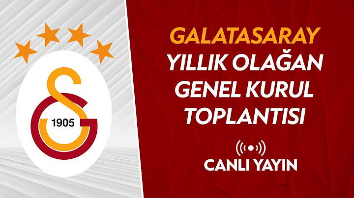Galatasaray Yıllık Olağan Genel Kurul Toplantısı Bölüm 3 / Canlı Yayın