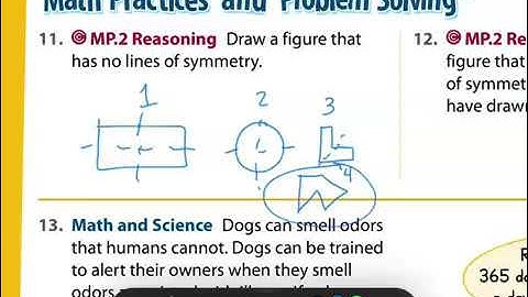 Lesson 16-5 Drawing Shapes Using Lines of Symmetry