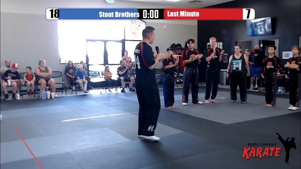 Bobby Lawrence Karate Advanced Sparring Division 2022 July YouTube