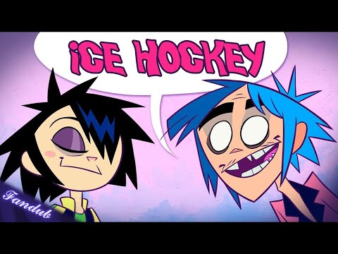 GORILLAZ ICE HOCKEY (Tribute Animation) | Fan - Doblaje en Español