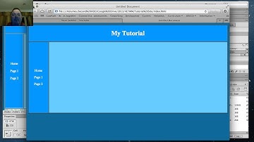 Simple Dreamweaver CS6 Tutorial 3 - linking pages and adding text and images