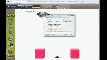 cubefield record with glitch