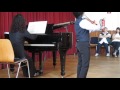 Solo Konzert in der Schule, 10.06.2016 Part 6 - Bach Violin Concerto E-Dur(BWV 1042) 3.Satz