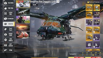 Unlocking the Ultimate Dangerous Ride Legendary Crate in Codm