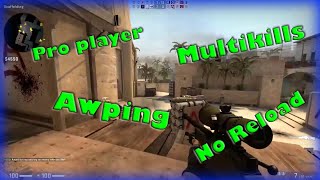 CS:GO - Pro AWP - Multikills - No Reload | SrkkhnWorld