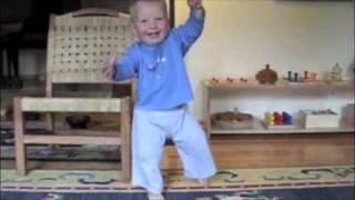 Montessori Infant Video, First Walking Alone