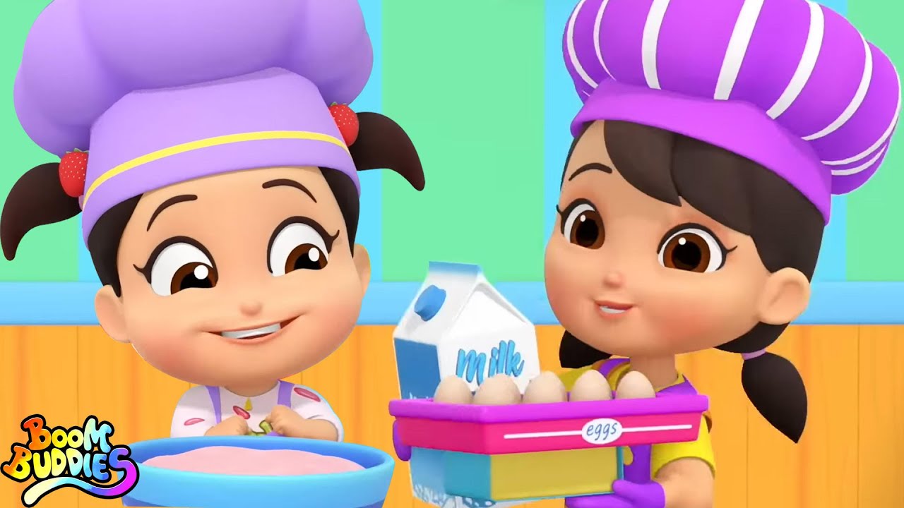 Pat A Cake + More Preschool Nursery Rhymes and Songs for Babies