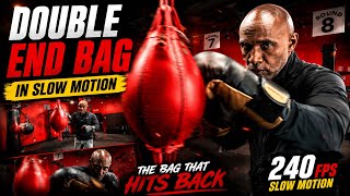 The Double End Bag in SLOW MOTION | The Bag That Hits Back!