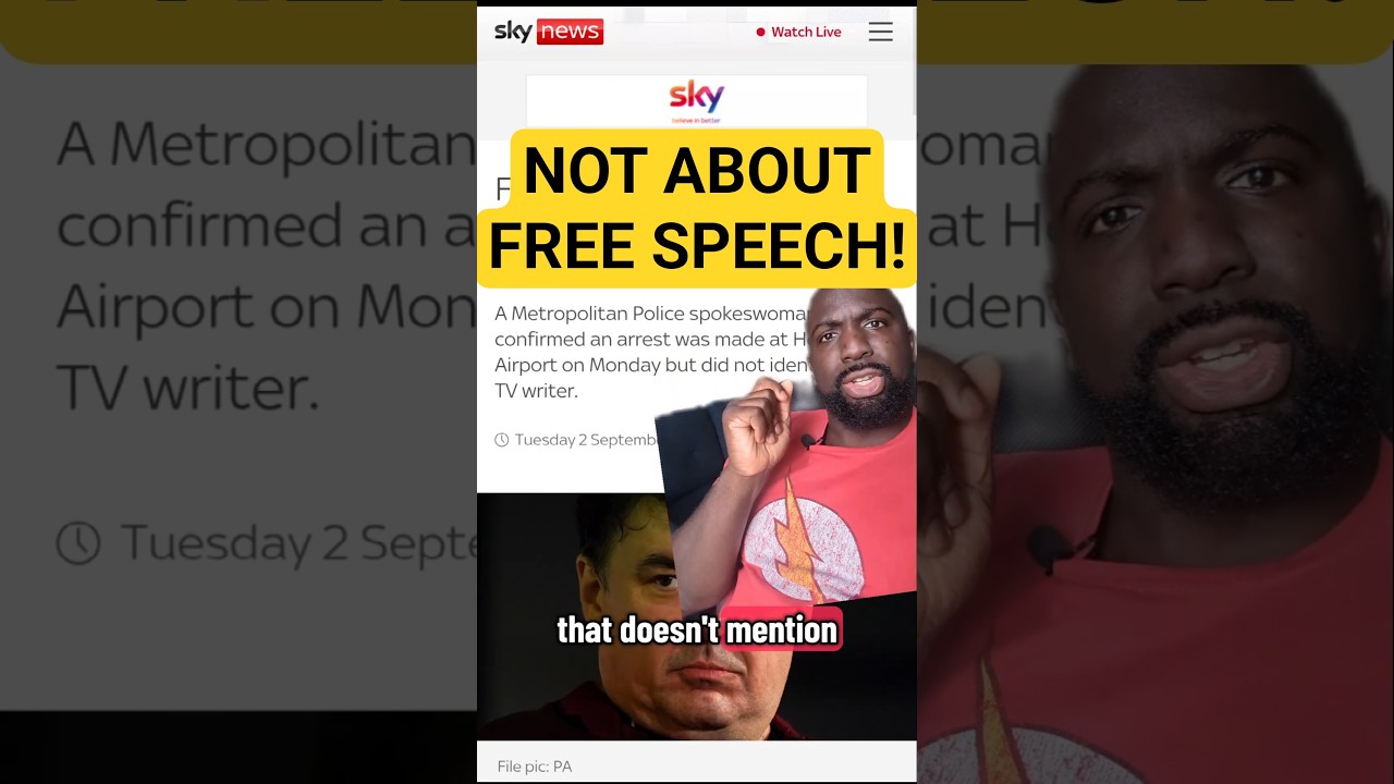 Graham Linehan arrested over "punch trans" tweet.