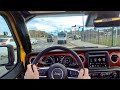 2020 Jeep Wrangler Rubicon EcoDiesel POV Drive (On Road)