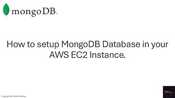 How to setup MongoDB Database in your AWS EC2 Instance | #mongodb | #mongodbtutorialforbeginners