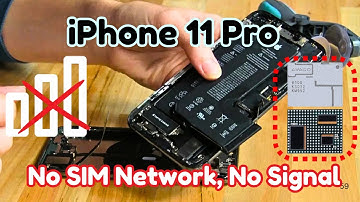 iPhone 11 Pro No Signal | No Network | Noor Telecom