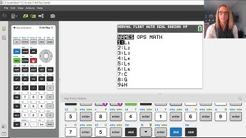 Add More Lists on the TI-84 Plus CE-T