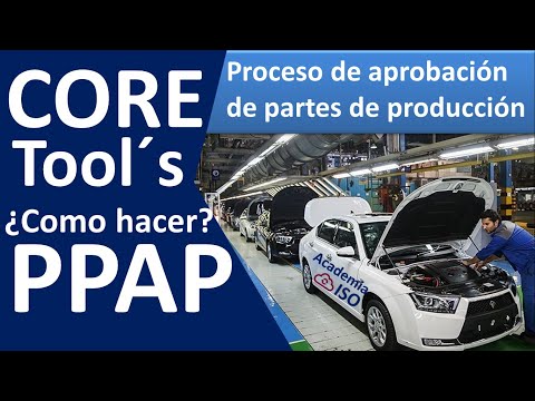 Video: ¿Qué significa Ppap en la fabricación?