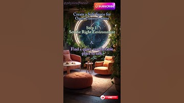 Create a Safe Space for Open Conversations (1 of 5)