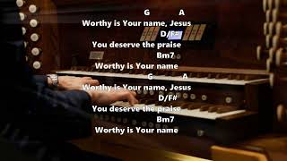 Worthy Chords by Elevation Worship