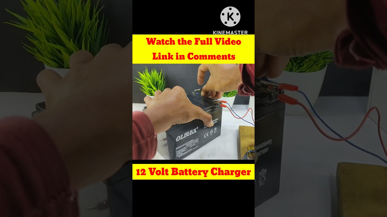 How to Make 12Volt Battery Charger 