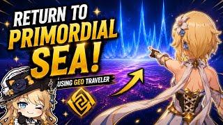 The No Mods No glitch Trick to get back to primordial Sea water.❤️ #genshinimpact #viral #fypシ゚ 