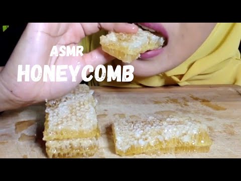 asmr-raw-honeycomb-eating-sound-|-sarang-lebah-madu-asmr