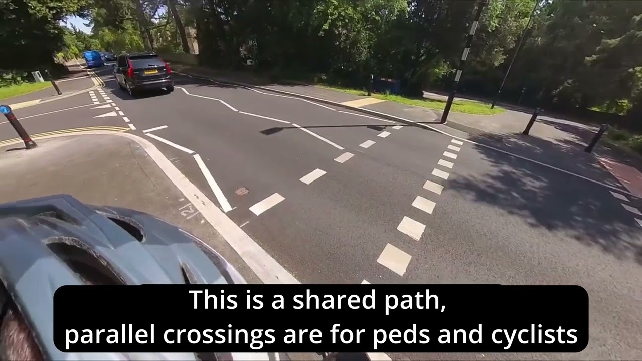 Failed to stop at parallel crossing T888JAL