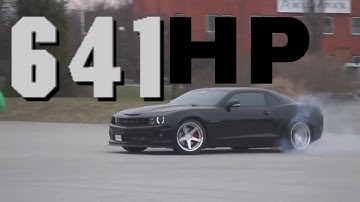 Chevrolet Camaro SS Supercharger Dyno Run 641 HP