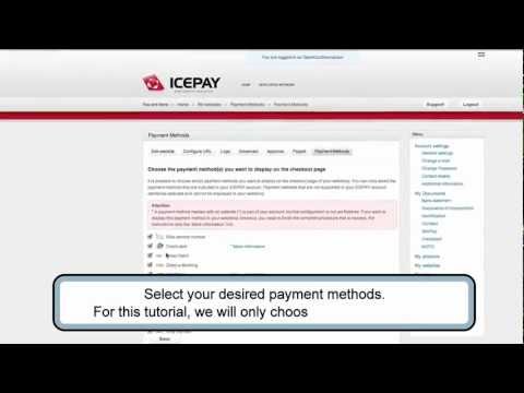 OpenCart Tutorial: Online Payments Module - ICEPAY - video from ICEPAY