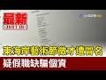 東海岸藝術節徵才遭冒名 疑假職缺騙個資【最新快訊】