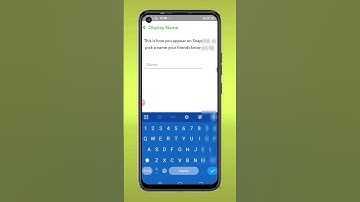 Snapchat par Naam kaise change kare | how to change name on snapchat | Snapchat name change