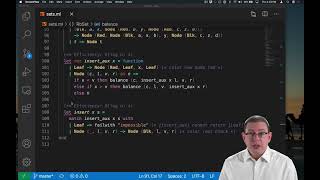 Red-Black Tree Insert Implementation | OCaml Programming | Chapter 8 Video 35