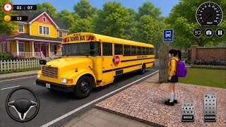 First Day at High School 🏫 Dance Class, Canteen | Eating Burger | High School Driving Simulator  screenshot 5