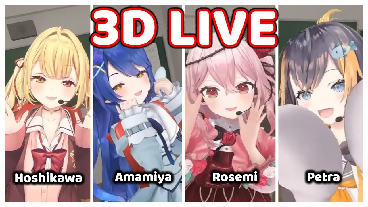 Too much cuteness in just 1 minute! | 【OBSYDIA 3D Live/ライブ】