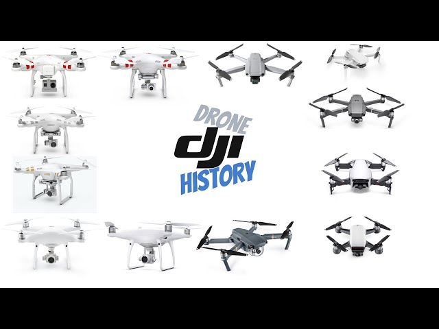 Timeline of DJI Drones: From the Phantom 1 to the Mavic Air