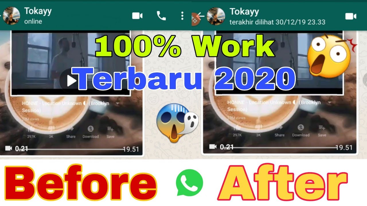 Tutorial WhatsApp 2020 [Cara WA terlihat Offline] Padahal Sedang Online
