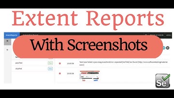 How to add Screenshot in Extent Report for Failed Test Cases in Selenium