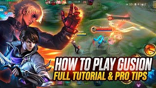 How to Play Gusion in Mobile Legends | Pro Combo Guide & Assassin Tips